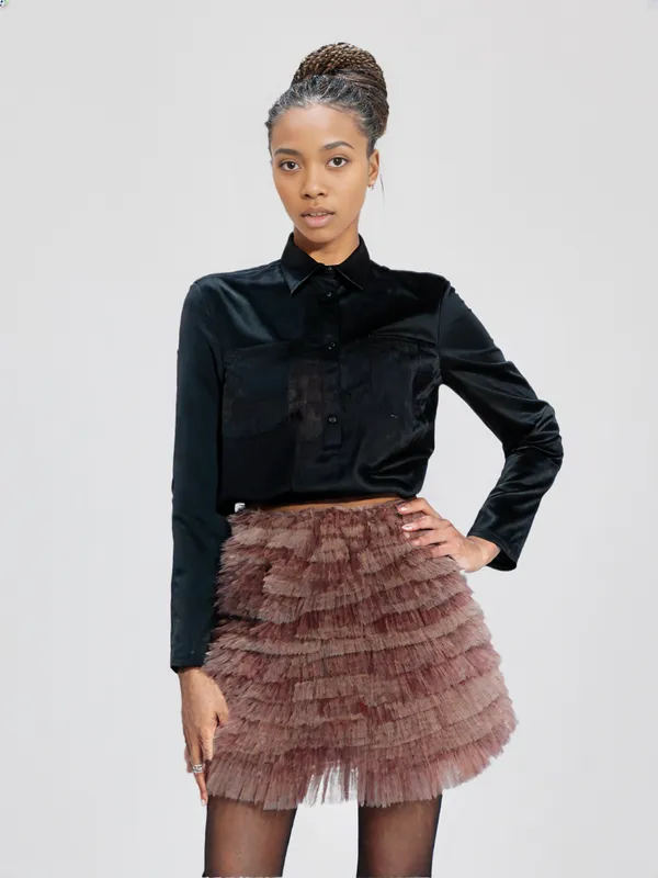 Women_S_Net_Skirt_With_Subtle_Abstract_Print_Rani