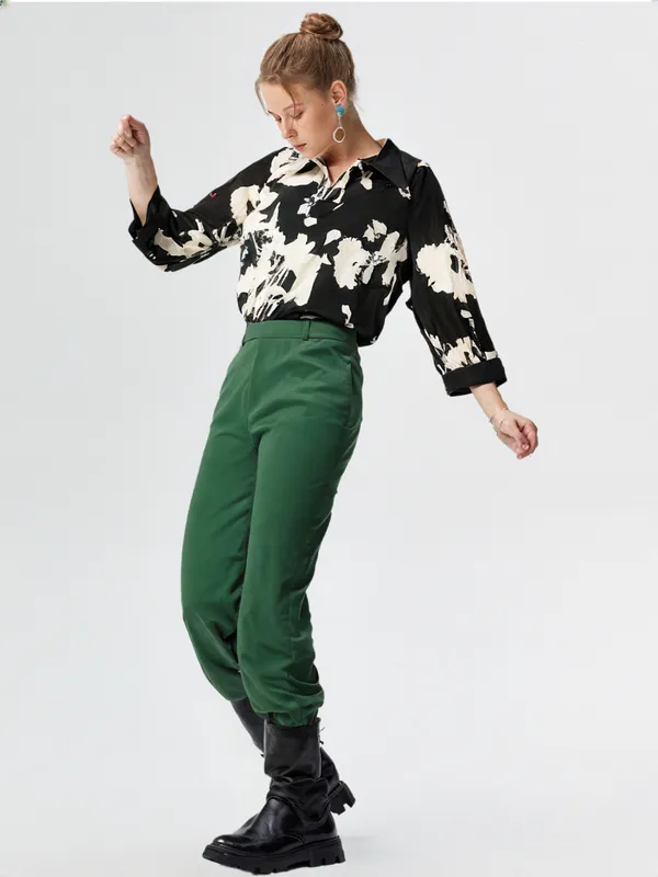 Women_S_Printed_Shirt_Black_White