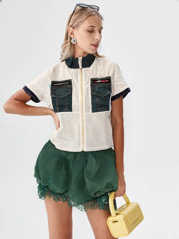 Women_S_Cotton_Shirt_Front_Zip_Closer_Style_White