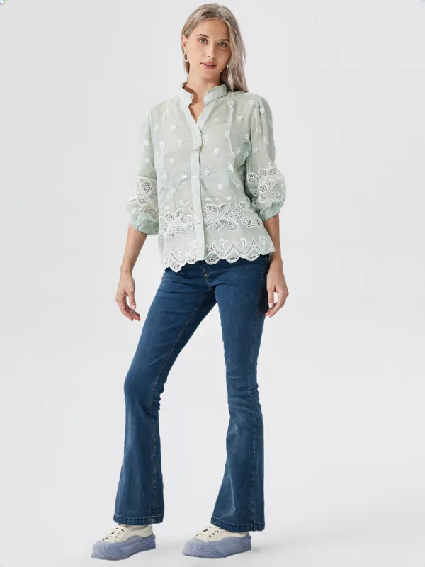 Women_S_Cotton_Shirt_Sky