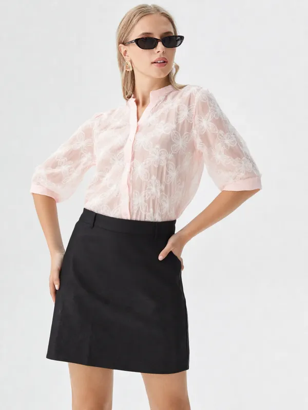 Women_S_Printed_Shirt_Peach