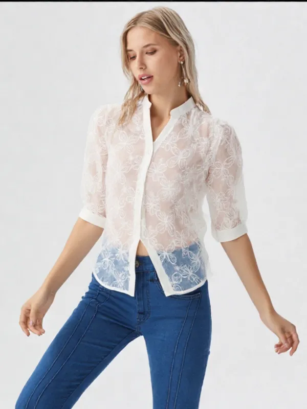 Women_S_Printed_Shirt_White
