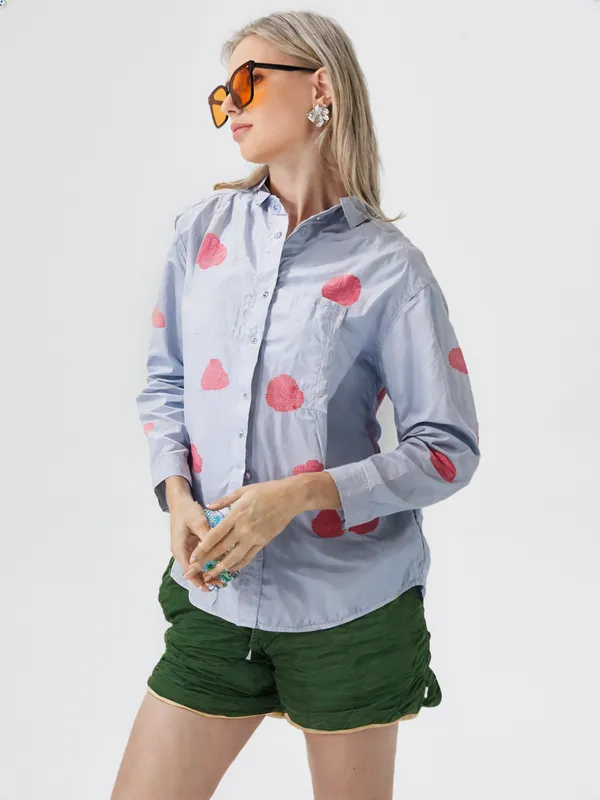 Women_S_Heart_Printed_Cotton_Shirt_Sky