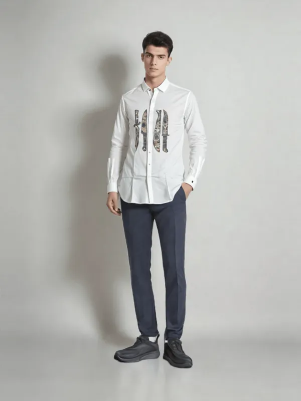 Manzon_Men_S_Shirt_White