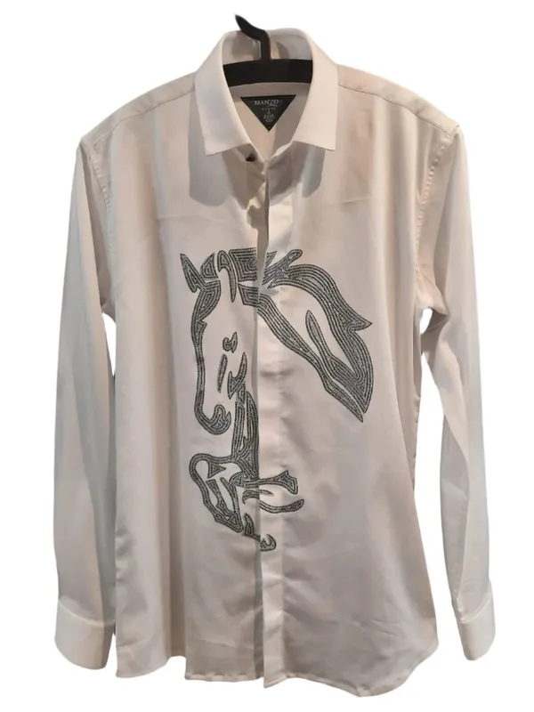 Manzon_Men_S_Shirt_White