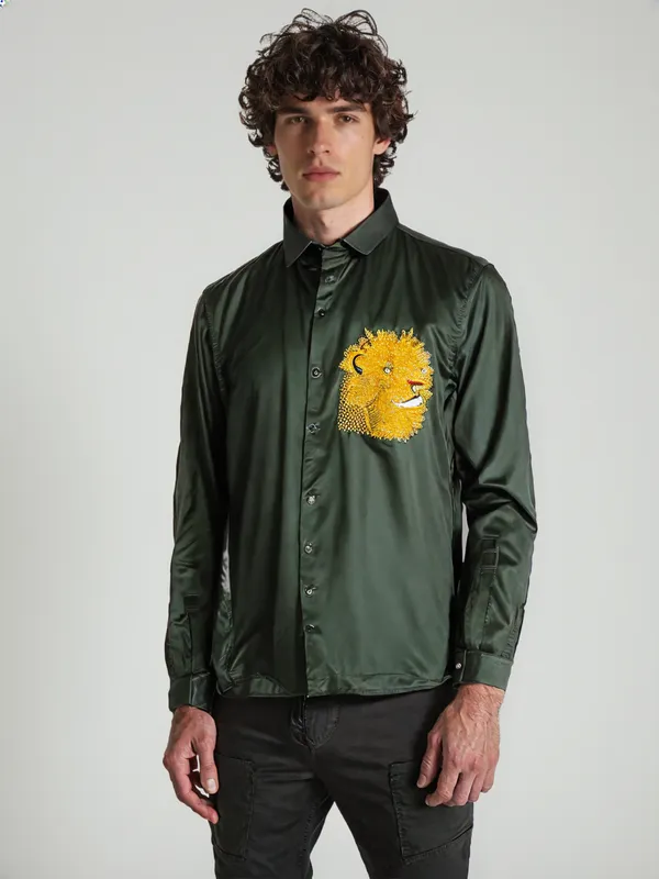 Manzon_Men_S_Shirt_B_Green