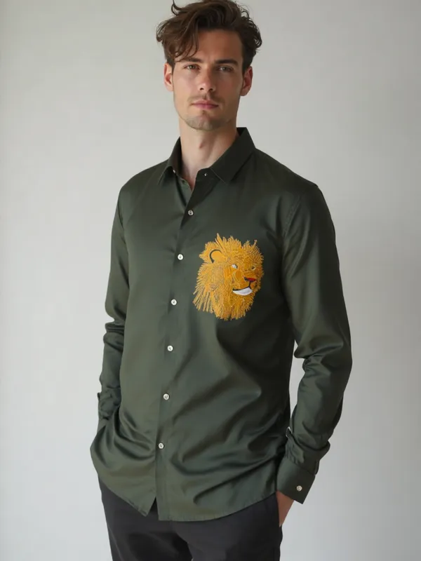 Manzon_Men_S_Shirt_B_Green