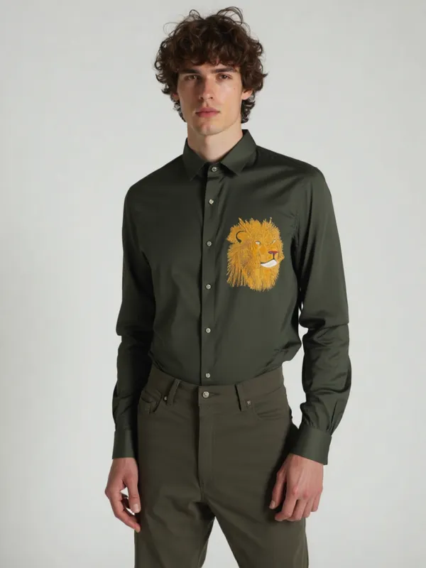 Manzon_Men_S_Shirt_B_Green