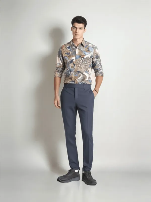 Riverblue_Men_S_Fawn_Printed_Shirt_Fawn