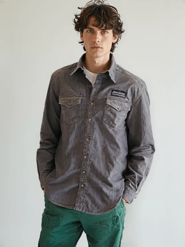 Riverblue_Men_S_Grey_Shirt_Grey