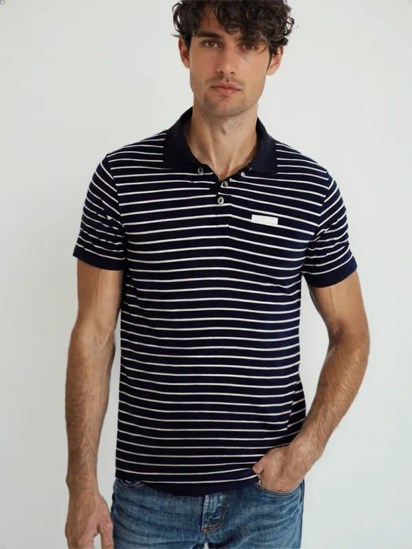 Riverblue_Men_S_Black_Striped_T_Shirt_Black