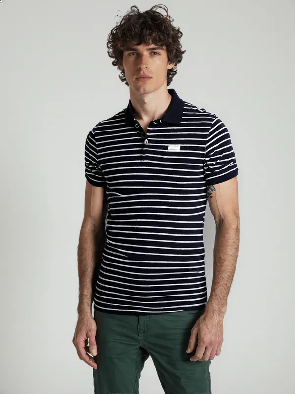 Riverblue_Men_S_Black_Striped_T_Shirt_Black