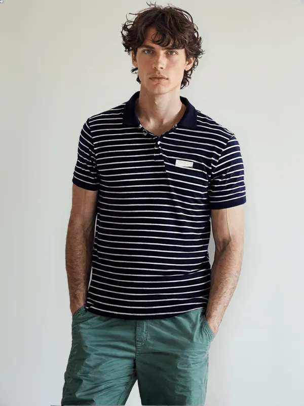Riverblue_Men_S_Black_Striped_T_Shirt_Black