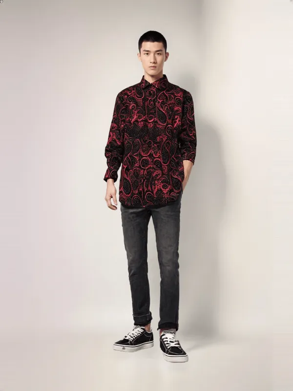 Sigotto_Men_S_Shirt_Red_Black