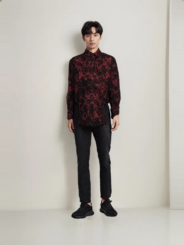 Sigotto_Men_S_Shirt_Red_Black