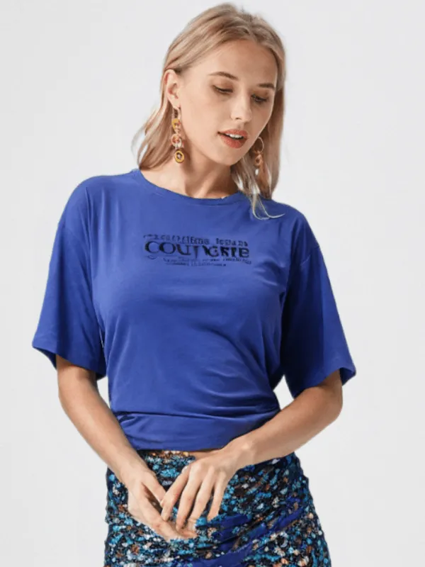 Women_S_T_Shirt_Royal_Blue