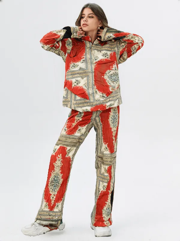 Women_S_Orange_Printed_Co_Ord_Set_Burnt_Orange