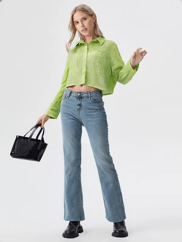 Women_S_Shirt_Parrot_Green
