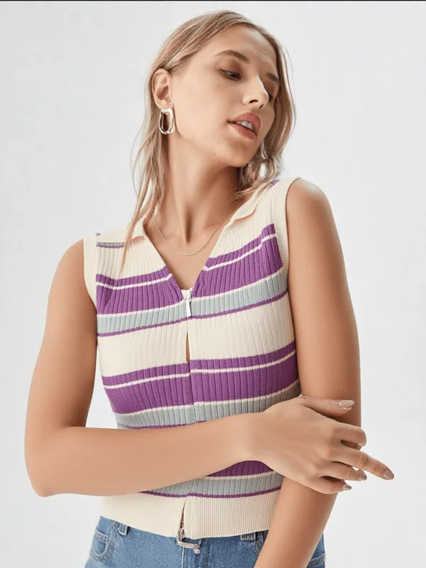 Women_S_Knitted_Top_Purple