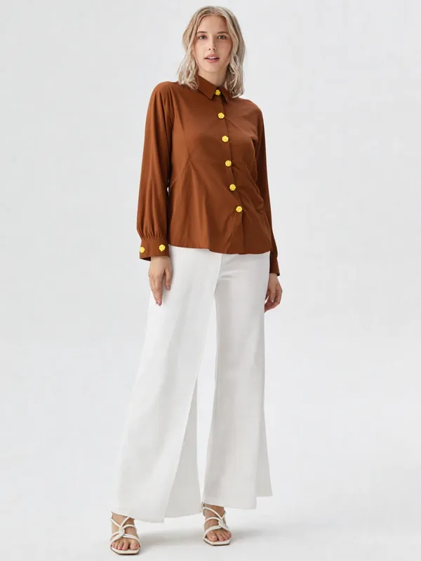 Women_S_Shirt_Brown