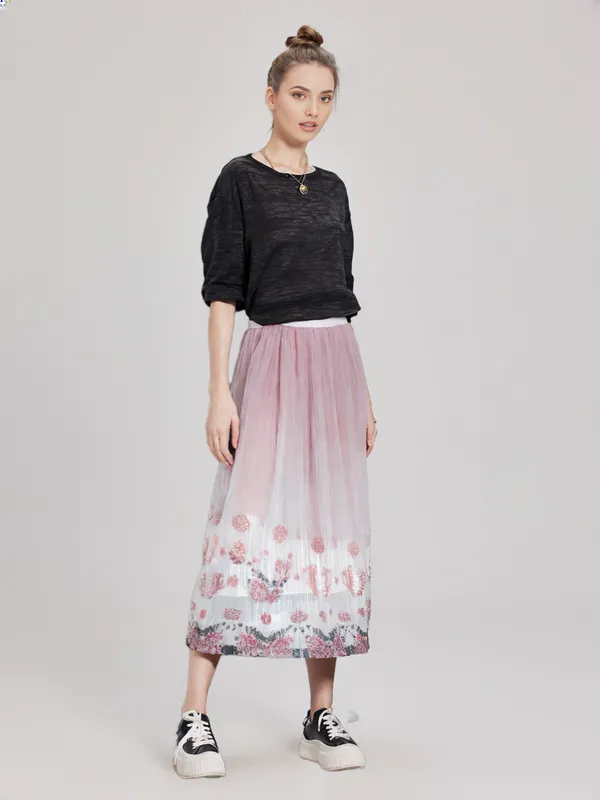 Women_S_Floral_Printed_Skirt_Peach