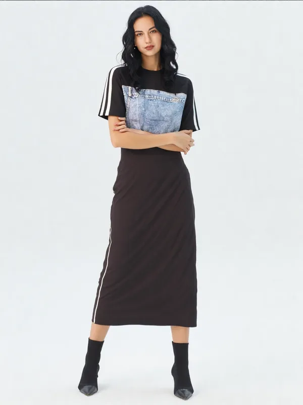 Women_S_Black_Bodycon_Dress_With_Denim_Chest_Panel_Denim_Black