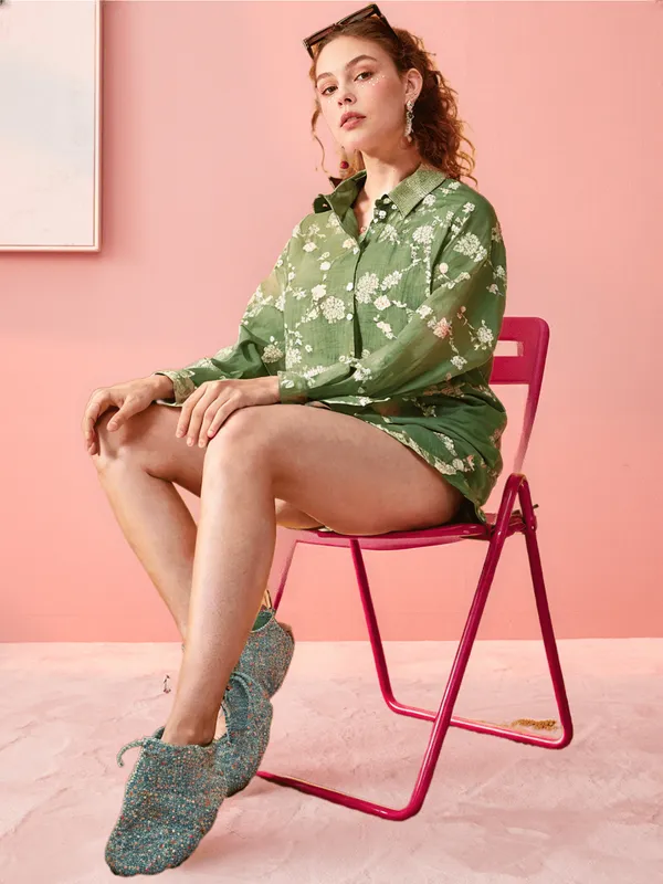 Women_S_Shirt_Sea_Green
