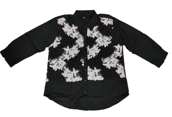 Women_S_Printed_Shirt_Black