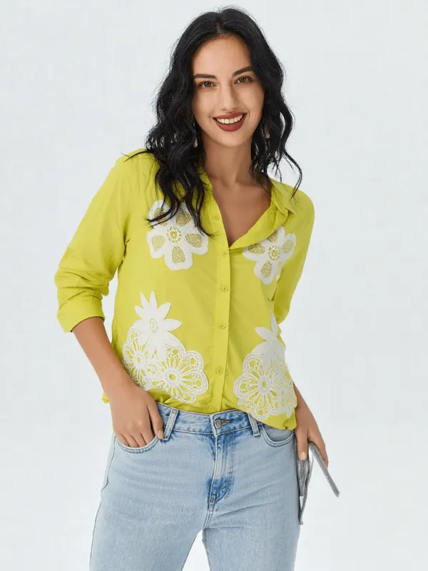 Women_S_Shirt_Neon_Green