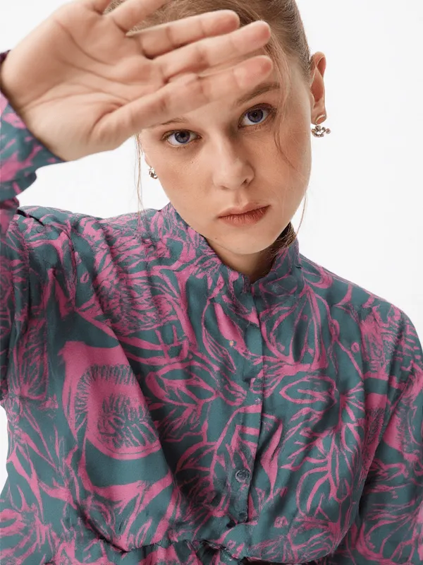 Women_S_Printed_Shirt_Pink