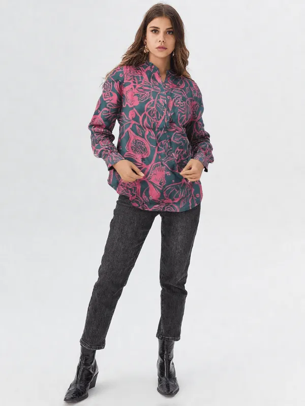 Women_S_Printed_Shirt_Pink