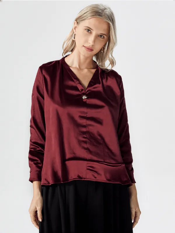 Women_S_Top_Marron