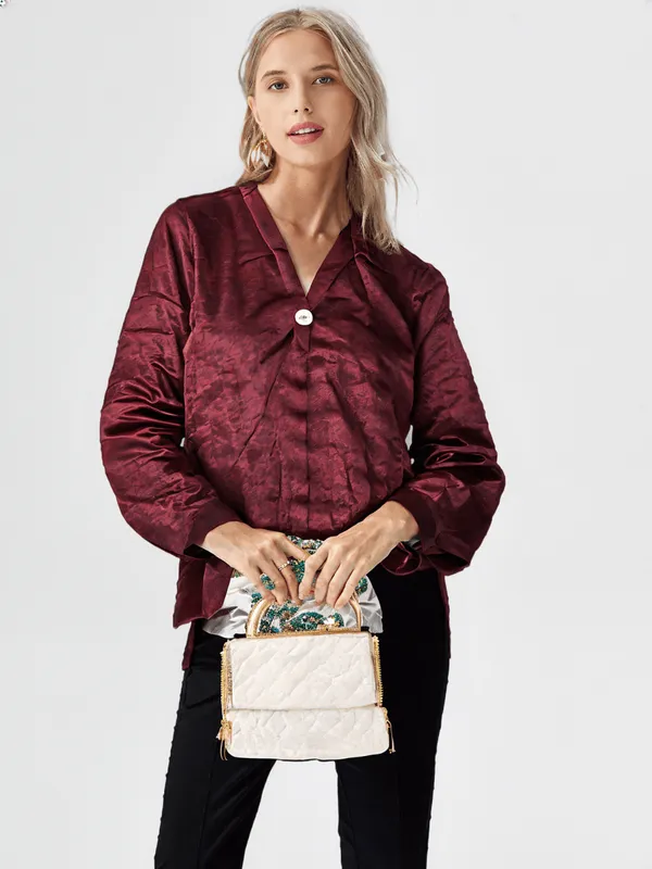 Women_S_Top_Marron