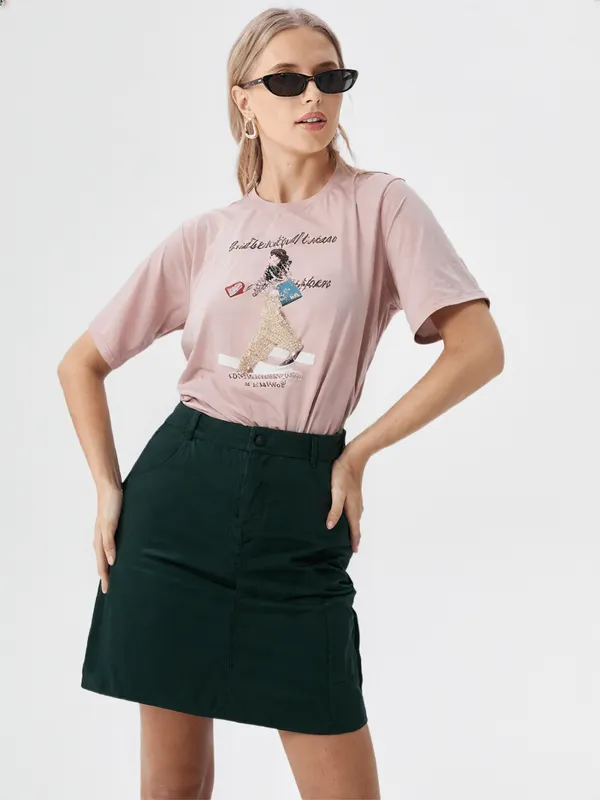 Women_S_T_Shirt_Rose