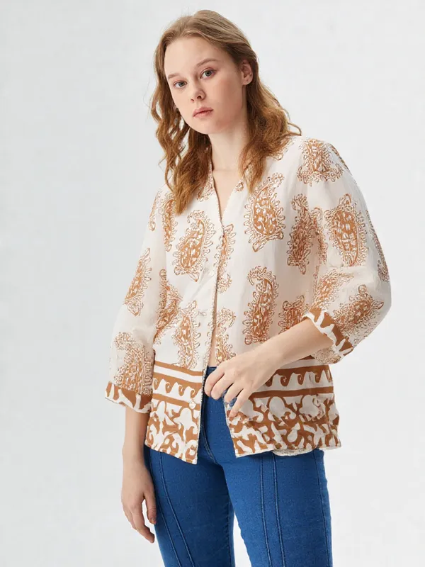 Women_S_Shirt_Cream_Brown