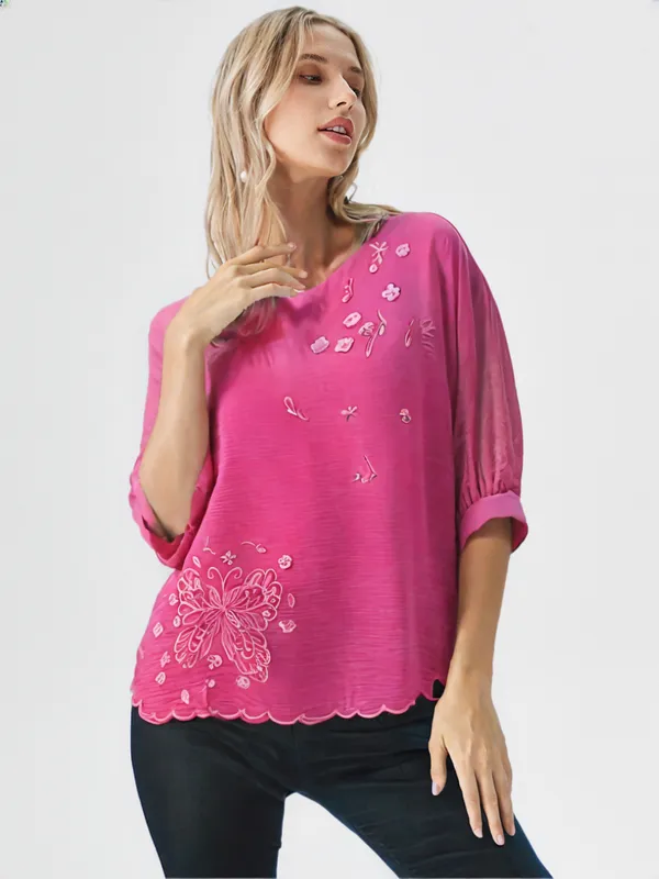 Women_S_Top_Hot_Pink