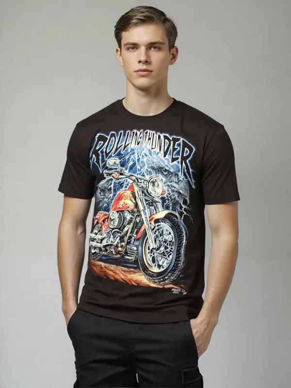Men_Legendary_Rider_Vibes_Rolling_Thunder_Motorcycle_T_Shirt_Black