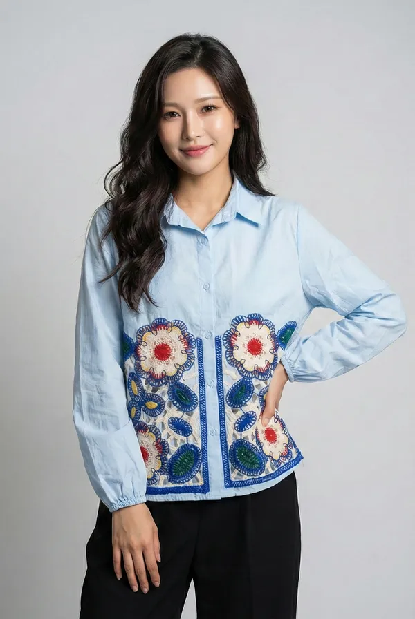 Mask_Women_S_Shirt_Sky
