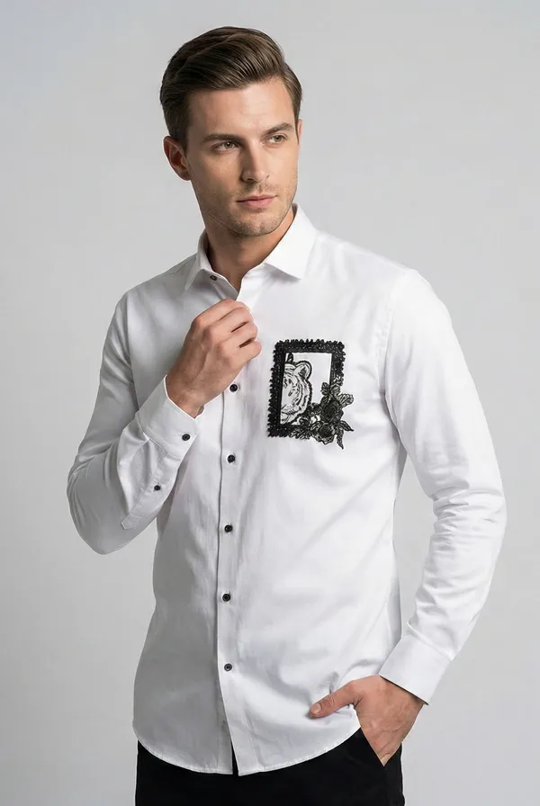 Manzon_Men_S_Shirt_White