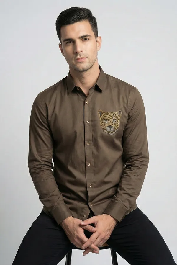 Manzon_Men_S_Shirt_Khaki