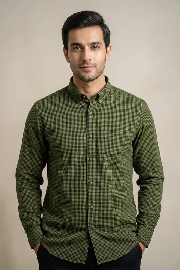 Riverblue_Men_S_Shirt_Green