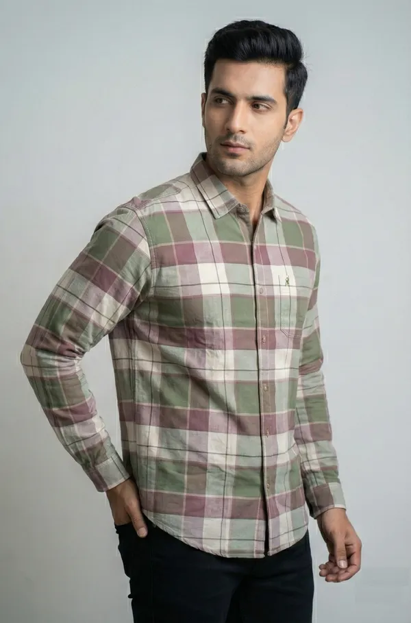 Riverblue_Men_S_Shirt_Green