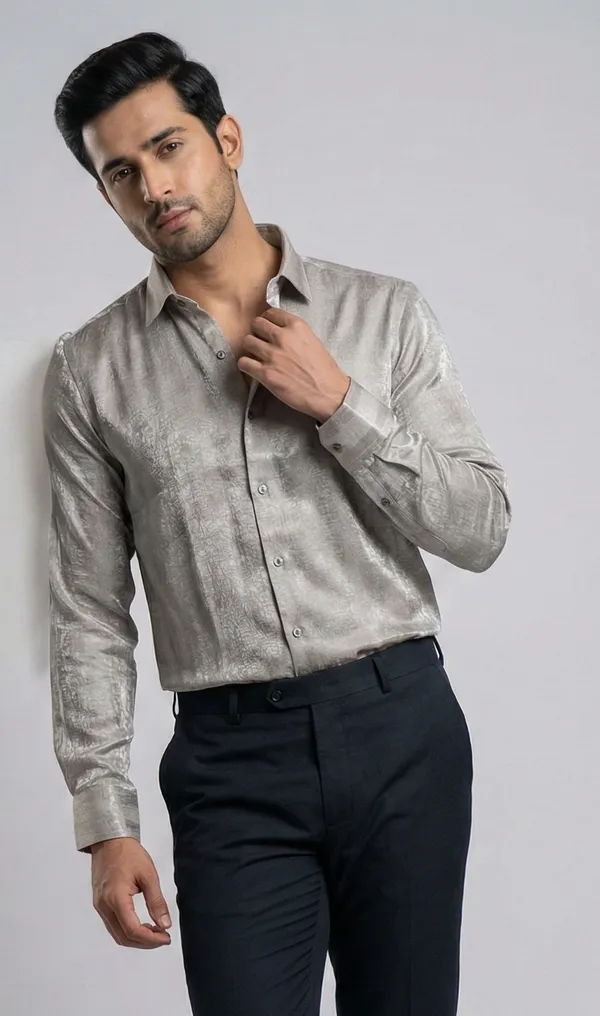 Sigotto_Men_S_Shirt_Silver