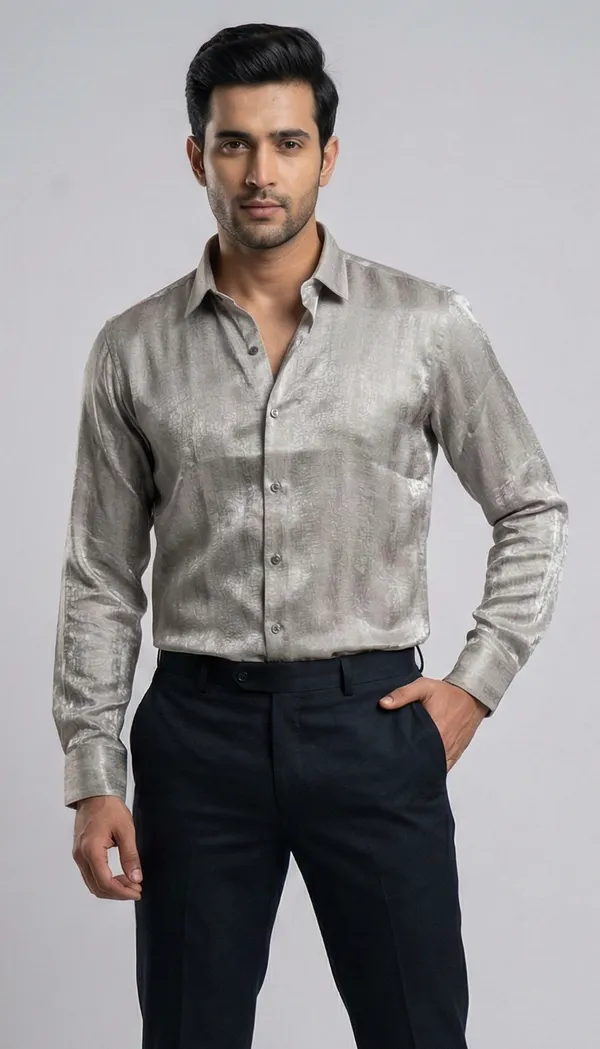 Sigotto_Men_S_Shirt_Silver