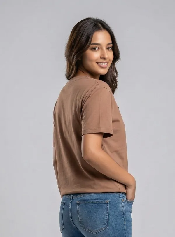 Mask_Women_S_T_Shirt_Brown