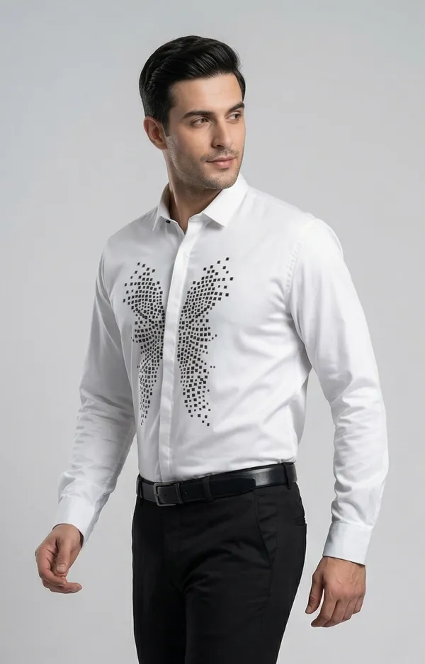 Manzon_Men_S_Shirt_White