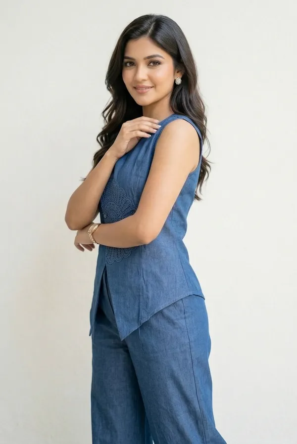 Mask_Women_S_Crop_Top_Blue