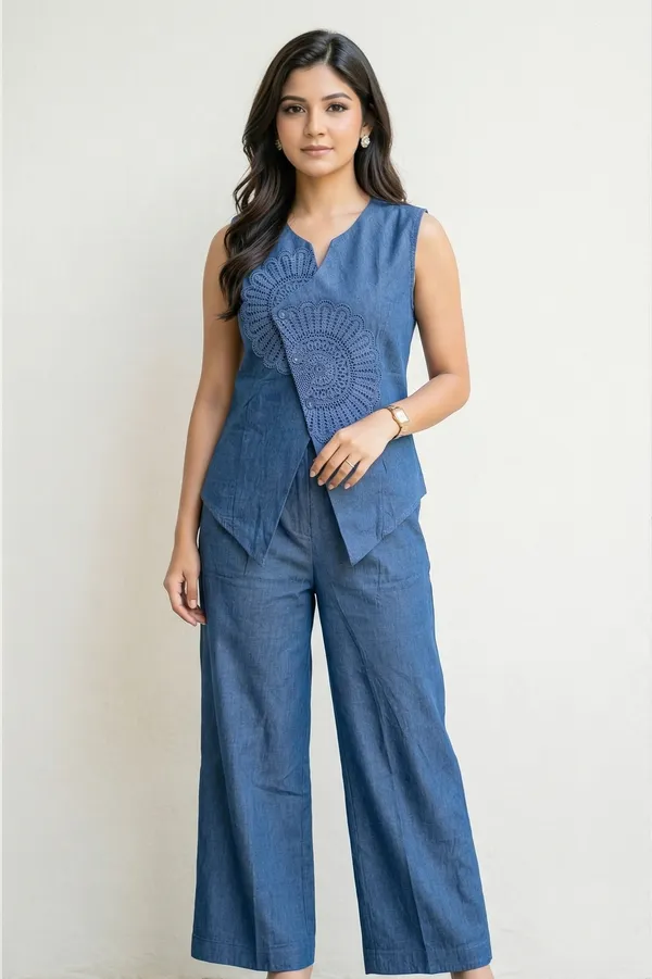 Mask_Women_S_Crop_Top_Blue