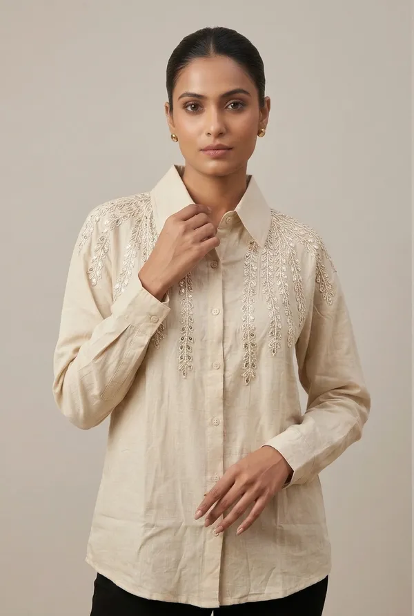 Mask_Women_S_Shirt_Beige