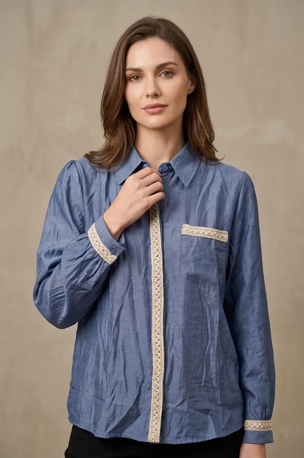 Mask_Women_S_Shirt_Blue